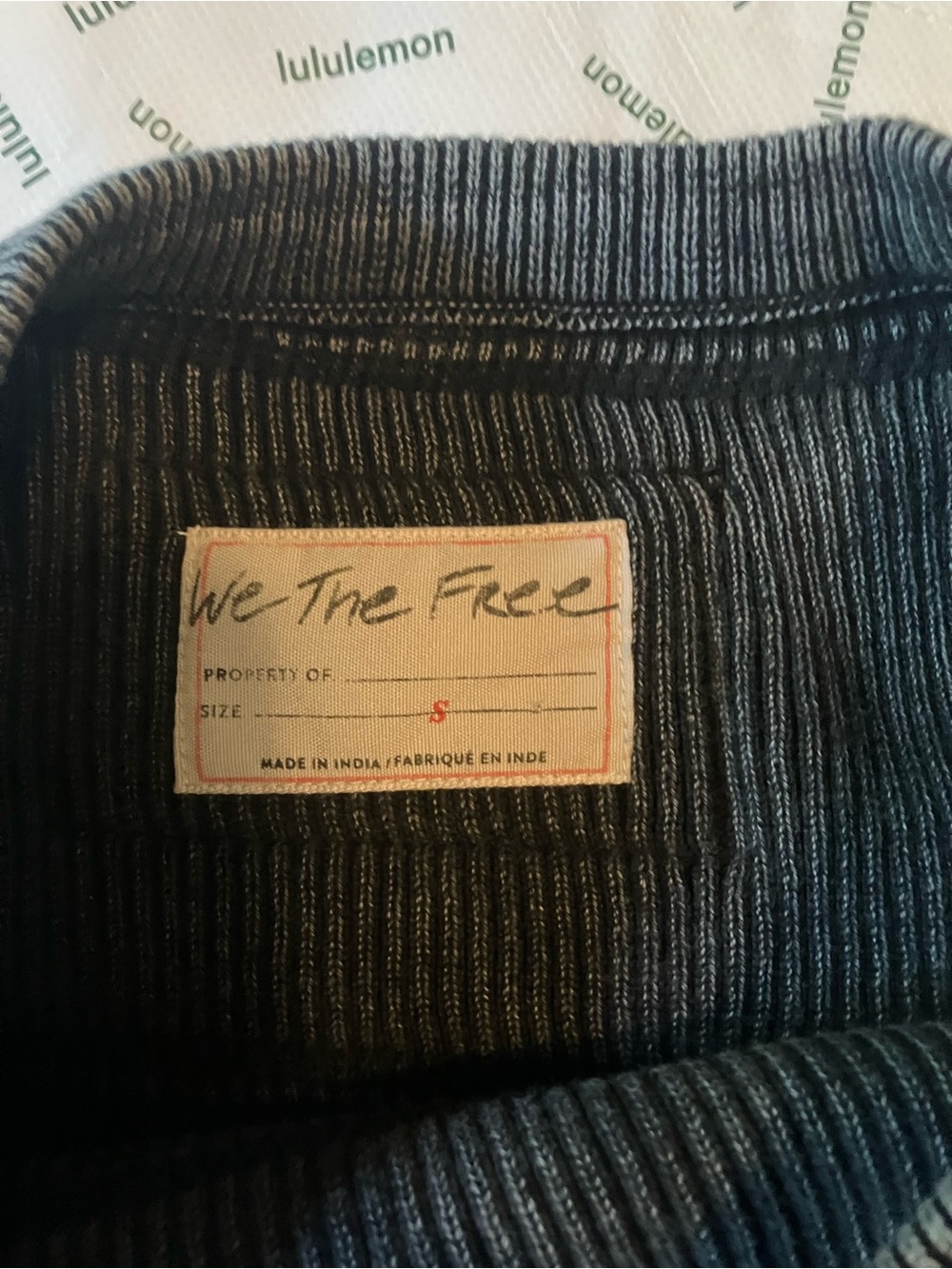 NWOT We The Free Worn Thru Pullover, Small - Picture 6 of 6